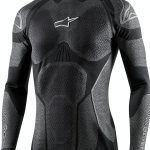 Alpinestars Black Powersports Base Layer Top X-Small-Small-0