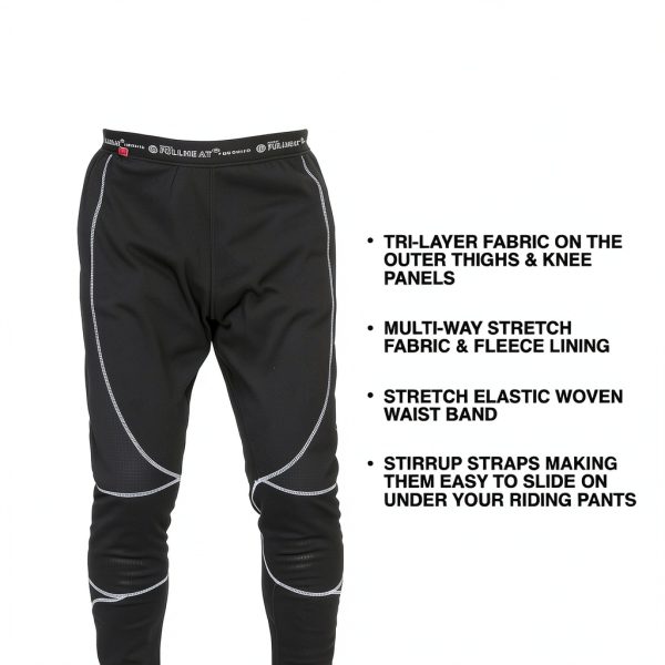 Motorcycle Base Layer Black Medium Noru-1