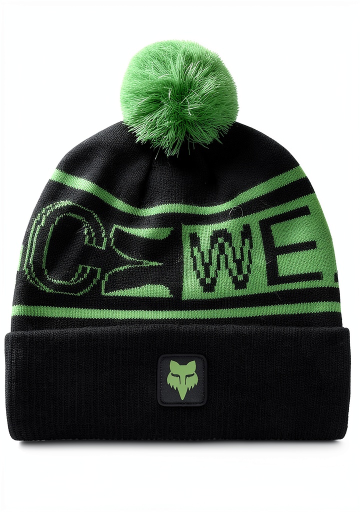 Fox Racing Throttle Beanie on a rider's head