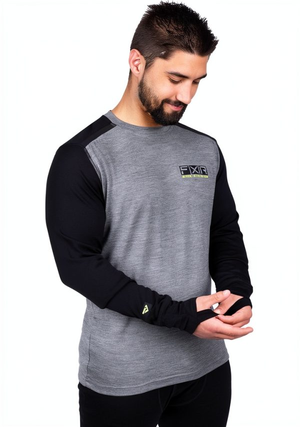 FXR Powersports Base Layer Top Merino Wool Blend-4