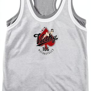 Victory Motorcycle Women's Extra-Large Tank Top-0
