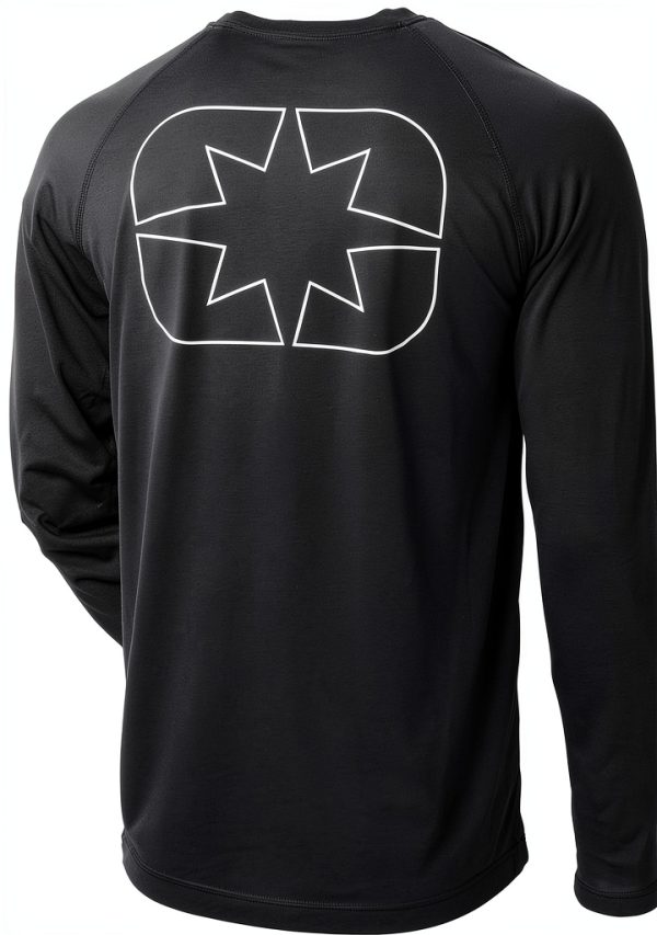Polaris Mens Long Sleeve Shirt Black Small-1