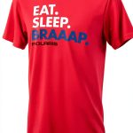 Polaris Youth Graphic Tee Red Medium-0