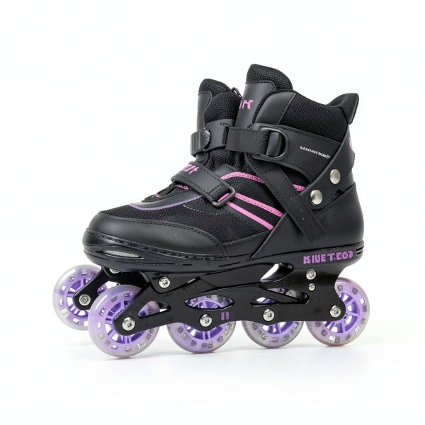 Kids Inline Skates PIPIZHU Purple Adjustable-6