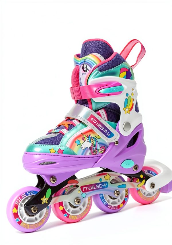 Girls Inline Skates 4-Pejiijar Green Model-3