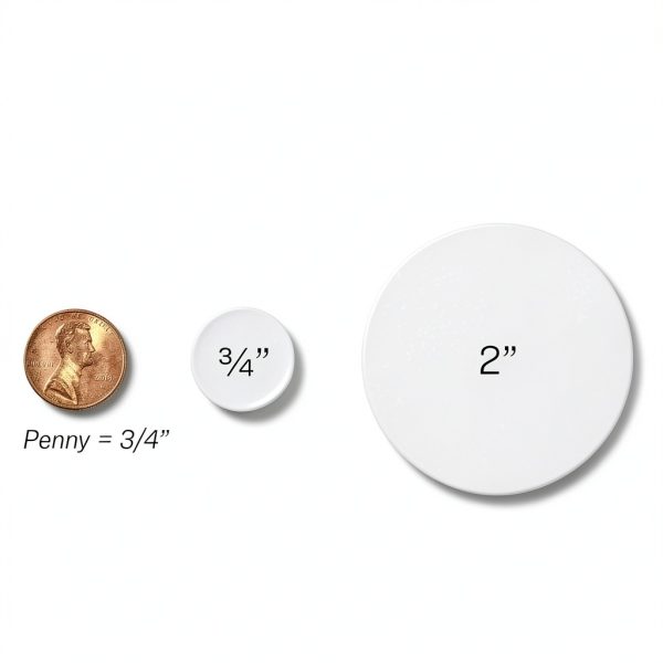 Avery 2 Inch Round Matte White Labels Full Bleed Printer Labels-7