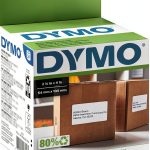 DYMO Shipping Labels 1 Roll – Medium Black Thermal for LabelWriter 5XL-0