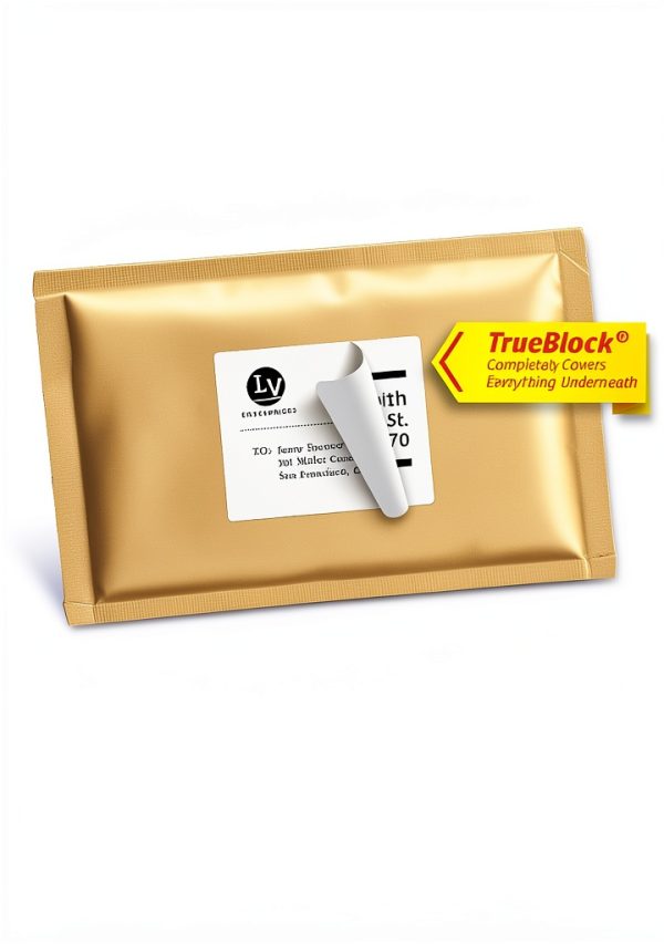 Avery 600 Labels 3-1/3 x 4 in. White Matte TrueBlock Label Sheets-0