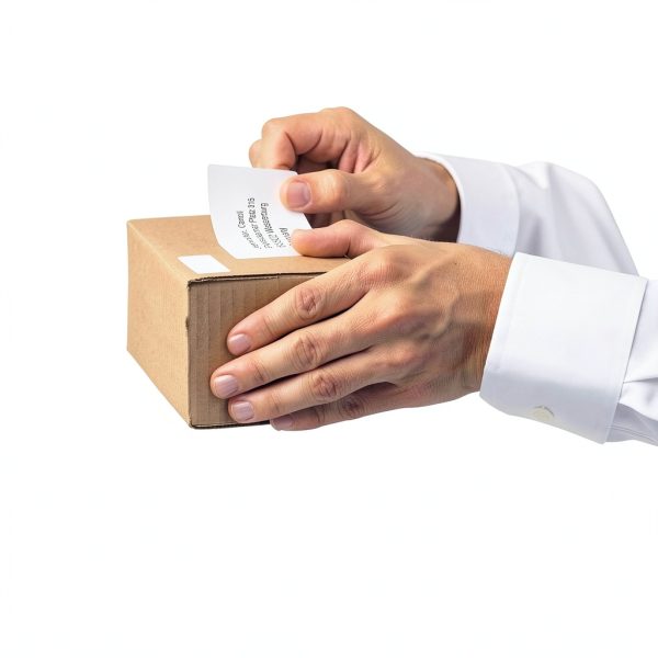 DYMO Shipping Labels 1 Roll – Medium Black Thermal for LabelWriter 5XL-4