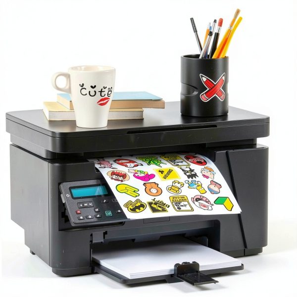 Limia's Care Printable Vinyl Sticker Paper 15 Sheet Glossy White-2