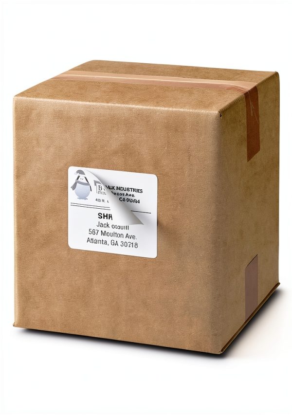 Avery Printable Shipping Labels 3-1/3" x 4" White 150 Labels Sure Feed-3