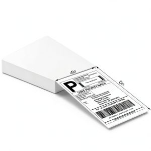 Joyberg 4x6 Thermal Labels Shipping Strong Adhesive Waterproof White-0