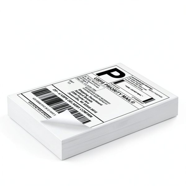 Joyberg 4x6 Thermal Labels Shipping Strong Adhesive Waterproof White-1