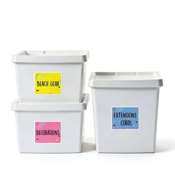 Avery Printable Shipping Labels 3-1/3" x 4" White 150 Labels Sure Feed-2