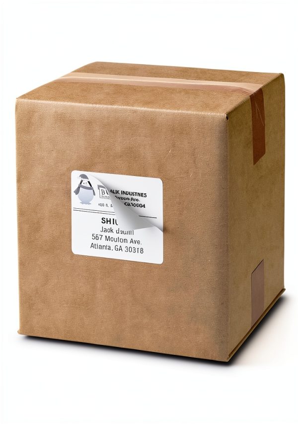 Avery Printable Shipping Labels 3-1/3" x 4" White 150 Labels Sure Feed-8